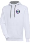 Main image for Antigua Jersey Shore BlueClaws Mens White Victory Long Sleeve Hoodie