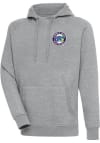 Main image for Antigua Jersey Shore BlueClaws Mens Grey Victory Long Sleeve Hoodie