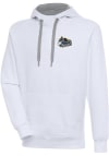 Main image for Antigua Quad Cities River Bandits Mens White Victory Long Sleeve Hoodie