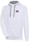 Main image for Antigua Somerset Patriots Mens White Victory Long Sleeve Hoodie