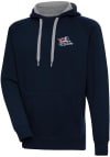 Main image for Antigua Somerset Patriots Mens Navy Blue Victory Long Sleeve Hoodie