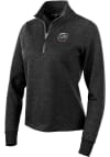 Main image for Antigua Great Lakes Loons Womens Black Action 1/4 Zip Pullover