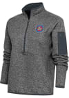 Main image for Antigua Amarillo Sod Poodles Womens Grey Fortune 1/4 Zip Pullover