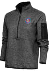 Main image for Antigua Amarillo Sod Poodles Womens Black Fortune 1/4 Zip Pullover