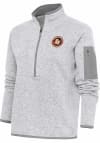 Main image for Antigua Bowling Green Hot Rods Womens Grey Fortune 1/4 Zip Pullover