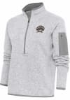 Main image for Antigua Erie SeaWolves Womens Grey Fortune 1/4 Zip Pullover