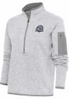 Main image for Antigua Midland RockHounds Womens Grey Fortune 1/4 Zip Pullover