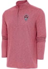 Main image for Antigua Colorado Rapids Mens Red Hunk Long Sleeve 1/4 Zip Pullover