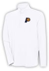 Main image for Antigua Indiana Pacers Mens White Hunk Long Sleeve 1/4 Zip Pullover