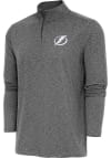 Main image for Antigua Tampa Bay Lightning Mens Black Hunk Long Sleeve 1/4 Zip Pullover
