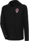 Main image for Antigua Colorado Rapids Mens Black Strong Hold Long Sleeve Hoodie
