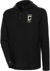 Main image for Antigua Columbus Crew Mens Black Strong Hold Long Sleeve Hoodie