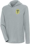 Main image for Antigua Nashville SC Mens Grey Strong Hold Long Sleeve Hoodie