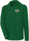 Main image for Antigua Green Bay Packers Mens Green Strong Hold Long Sleeve Hoodie