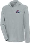 Main image for Antigua Colorado Avalanche Mens Grey Strong Hold Long Sleeve Hoodie
