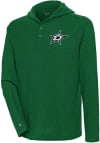 Main image for Antigua Dallas Stars Mens Green Strong Hold Long Sleeve Hoodie