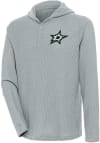 Main image for Antigua Dallas Stars Mens Grey Strong Hold Long Sleeve Hoodie