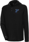 Main image for Antigua St Louis Blues Mens Black Strong Hold Long Sleeve Hoodie