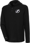 Main image for Antigua Tampa Bay Lightning Mens Black Strong Hold Long Sleeve Hoodie