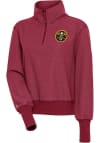 Main image for Antigua Denver Nuggets Womens Red Upgrade 1/4 Zip Pullover
