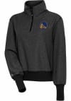 Main image for Antigua Golden State Warriors Womens Black Upgrade 1/4 Zip Pullover