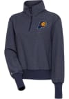 Main image for Antigua Indiana Pacers Womens Navy Blue Upgrade 1/4 Zip Pullover