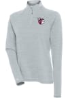 Main image for Antigua Cleveland Guardians Womens Grey Milo 1/4 Zip Pullover
