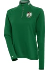 Main image for Antigua Boston Celtics Womens Green Milo Qtr Zip