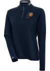 Main image for Antigua Indiana Pacers Womens Navy Blue Milo 1/4 Zip Pullover
