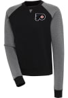Main image for Antigua Philadelphia Flyers Womens Black Flier Bunker Crew Sweatshirt