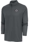 Main image for Antigua Atlanta United FC Mens Charcoal Metallic Logo Epic Long Sleeve 1/4 Zip Pullover