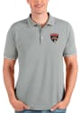 Florida Panthers Antigua Affluent Polo Polo Shirt - Grey