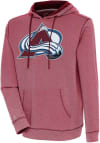 Main image for Antigua Colorado Avalanche Mens Red Axe Bunker Long Sleeve Hoodie