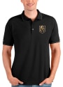 Vegas Golden Knights Antigua Affluent Polo Polo Shirt - Silver