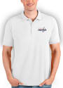 Washington Capitals Antigua Affluent Polo Polo Shirt - White