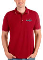 Washington Capitals Antigua Affluent Polo Polo Shirt - Red