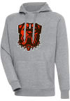 Main image for Antigua Cleveland Browns Mens Grey Dawg Victory Long Sleeve Hoodie