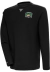 Main image for Antigua Ohio Bobcats Mens Black Flier Bunker Long Sleeve Crew Sweatshirt