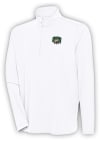 Main image for Antigua Ohio Bobcats Mens White Hunk Long Sleeve 1/4 Zip Pullover