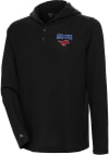 Main image for Antigua SMU Mustangs Mens Black Strong Hold Long Sleeve Hoodie