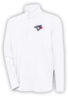 Main image for Antigua Toronto Blue Jays Mens White Hunk Long Sleeve 1/4 Zip Pullover