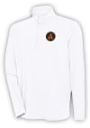 Main image for Antigua Atlanta United FC Mens White Hunk Long Sleeve 1/4 Zip Pullover