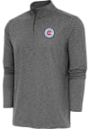 Main image for Antigua Chicago Fire Mens Black Hunk Long Sleeve 1/4 Zip Pullover
