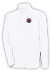 Main image for Antigua Washington Wizards Mens White Hunk Long Sleeve 1/4 Zip Pullover