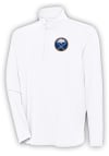 Main image for Antigua Buffalo Sabres Mens White Hunk Long Sleeve 1/4 Zip Pullover