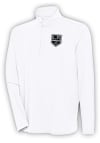 Main image for Antigua Los Angeles Kings Mens White Hunk Long Sleeve 1/4 Zip Pullover