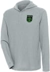 Main image for Antigua Austin FC Mens Grey Strong Hold Long Sleeve Hoodie