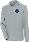 Main image for Antigua Montreal Impact Mens Grey Strong Hold Long Sleeve Hoodie