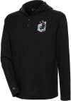 Main image for Antigua Minnesota United FC Mens Black Strong Hold Long Sleeve Hoodie