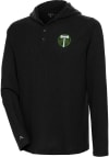 Main image for Antigua Portland Timbers Mens Black Strong Hold Long Sleeve Hoodie